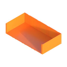 Render of MODULITH 185 Decor Drawer - 4W-1.5H